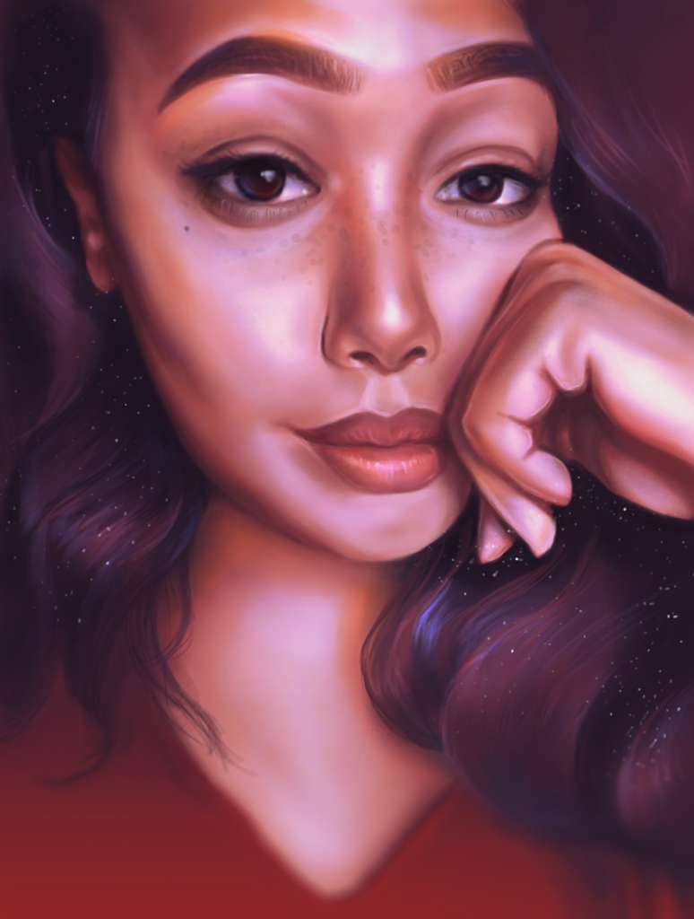 Self Portrait Digital Art by Melody Nieves
